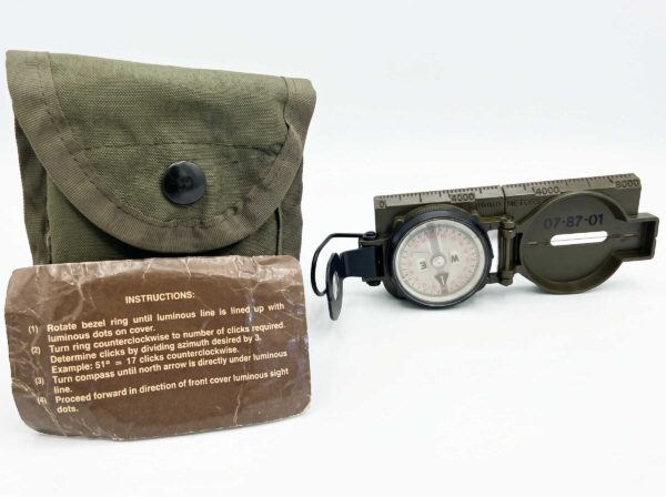 Military-Tactical-Compass-and-Pouch Military Tactical Compass with Pouch