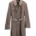 Botany 500 Men's Tan Trench Coat with Fur Liner