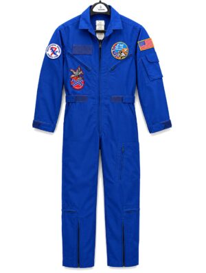 Military Blue Coveralls Flight Suit