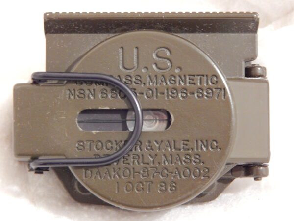 military-tactical-compass-closed-view Cammenga U.S. Military Model 3H Tritium Lensatic Compass