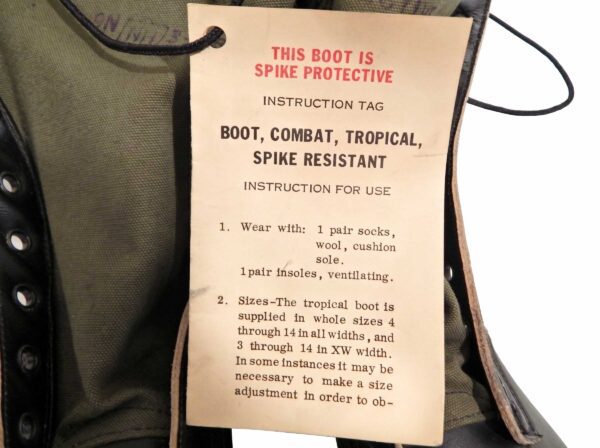 military-tropical-spike-resistant-jungle-combat-boots-tag-view US Military Spike-Resistant Jungle Boots Tag View