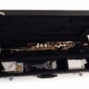 Jupiter saxophone hardback case with saxophone