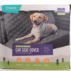 Frisco black car seat cover for pets