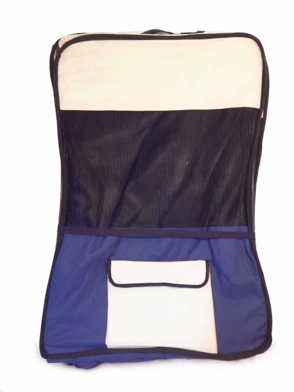 Frisco soft-sided exercise pen folded view