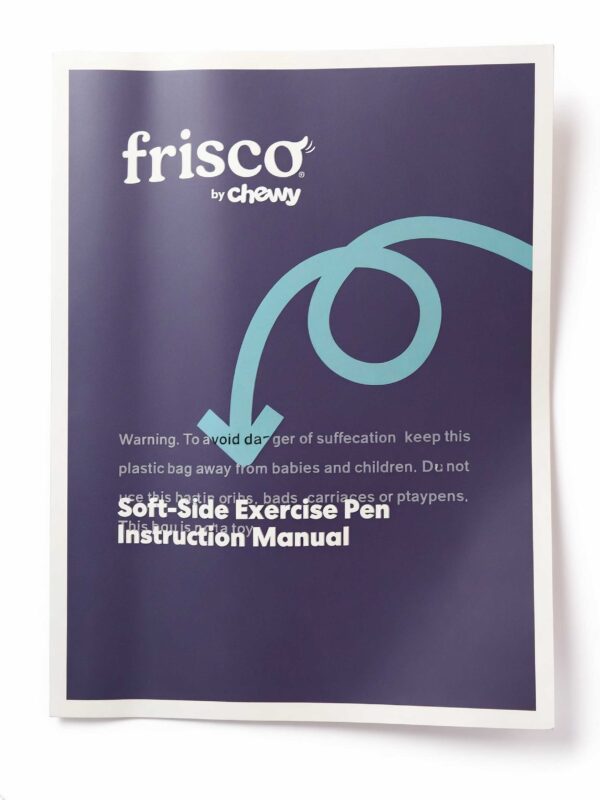 Frisco soft-sided exercise pen instruction manual