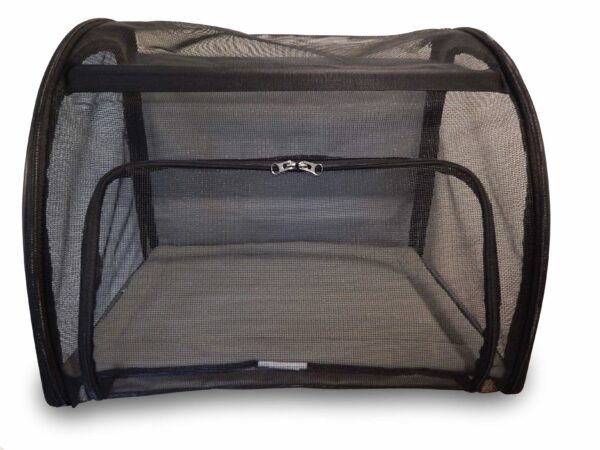 Frisco gray and black car seat pet carrier